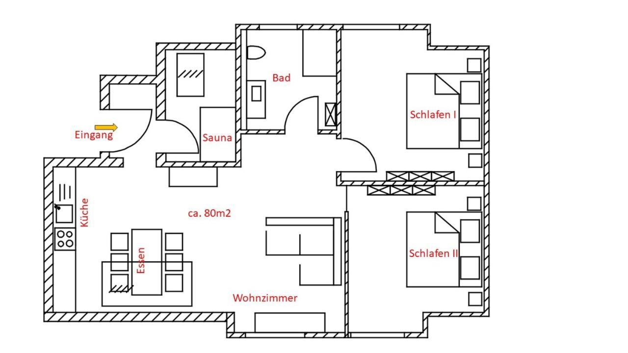 Heilsteinlodge إينروهر الغرفة الصورة